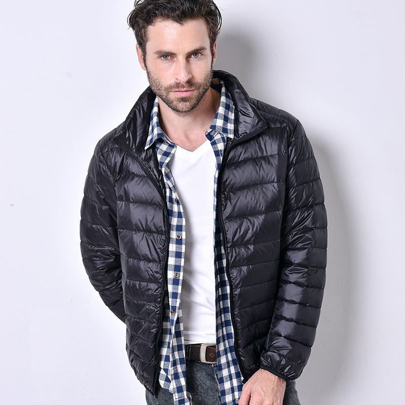 Casual down jacket for men