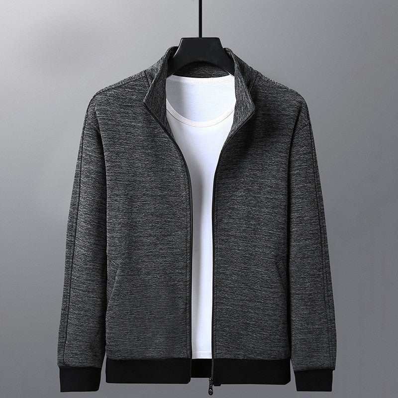 Stand-up Collar Casual Jacket