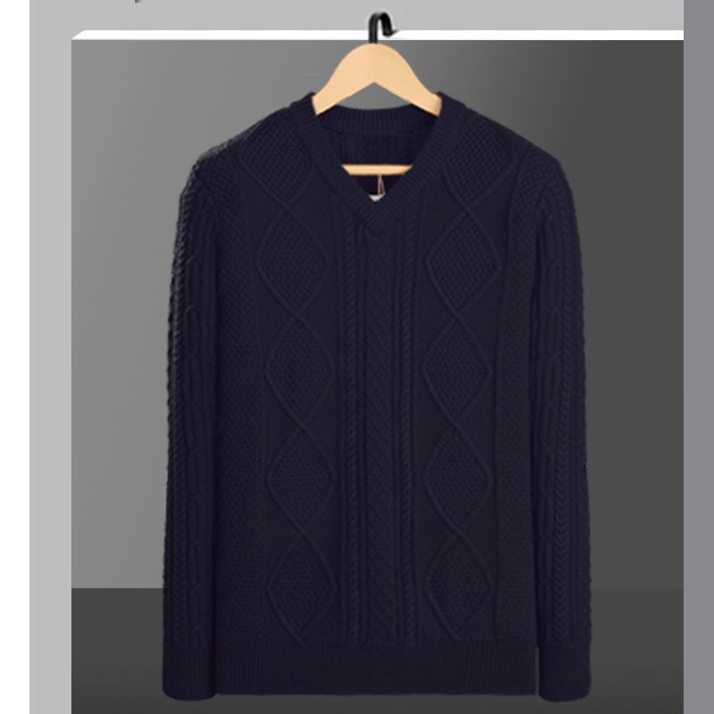 Men's Thickened Thermal Base Sweater