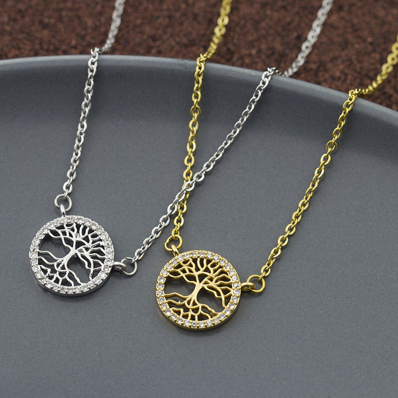 Life Tree Pendant Necklace men