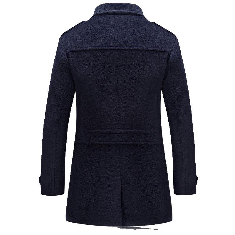 Casual wool coat men