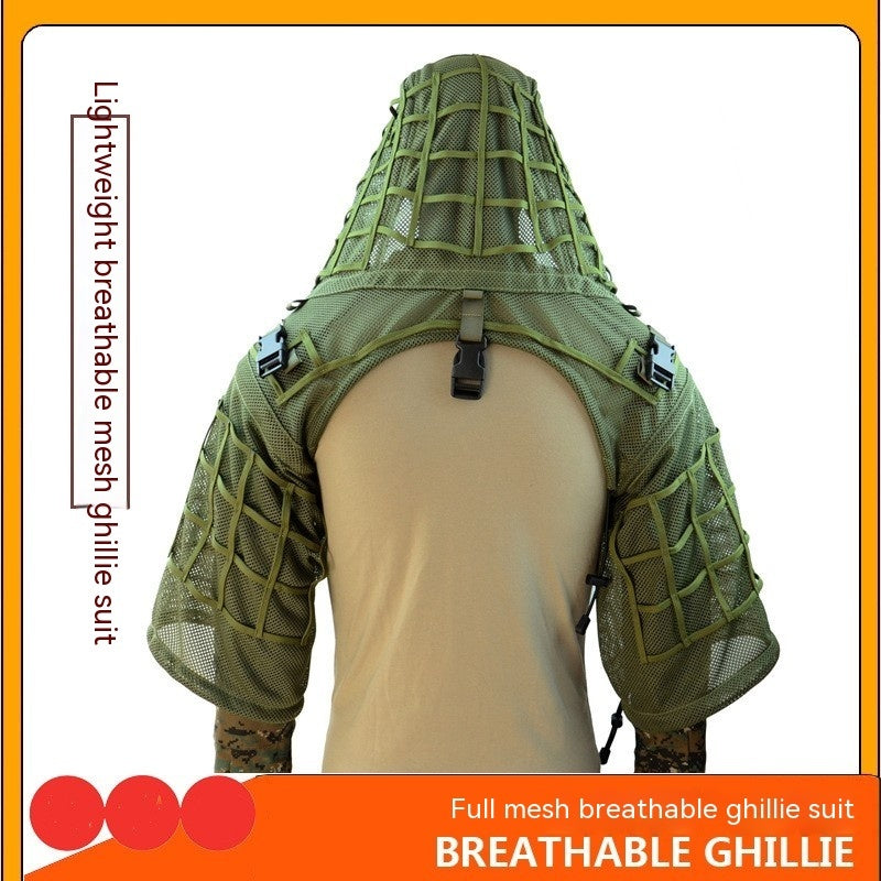 Mesh Breathable Tactical Ghillie Suit