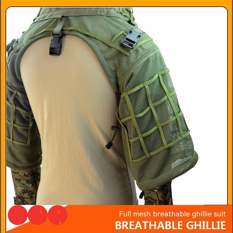 Mesh Breathable Tactical Ghillie Suit