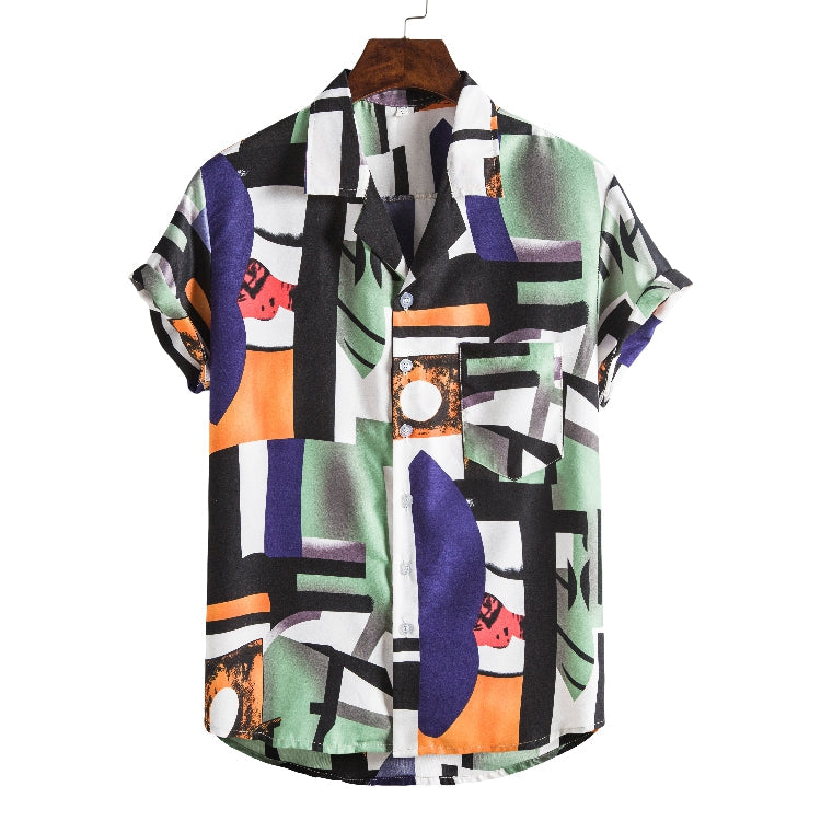 Men Printed Summer beach shirts