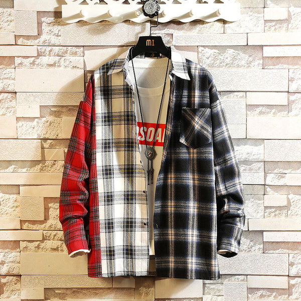 Long Sleeve Plaid Shirt