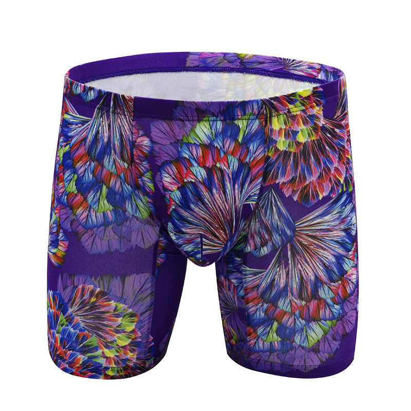 Loose Anti-wear Print Extended Boxers