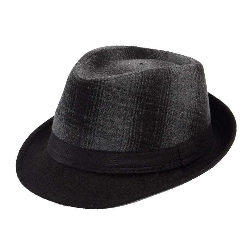 Sombrero Fedora Sombrero Bombín estilo Jazz para hombre
