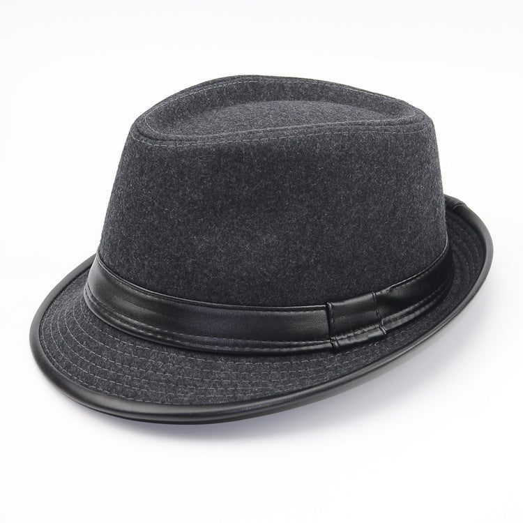 Fedora Hat Jazz Style Bowler Hat for men