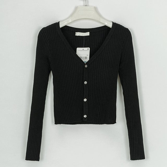 cardigan Slim sweaters Top