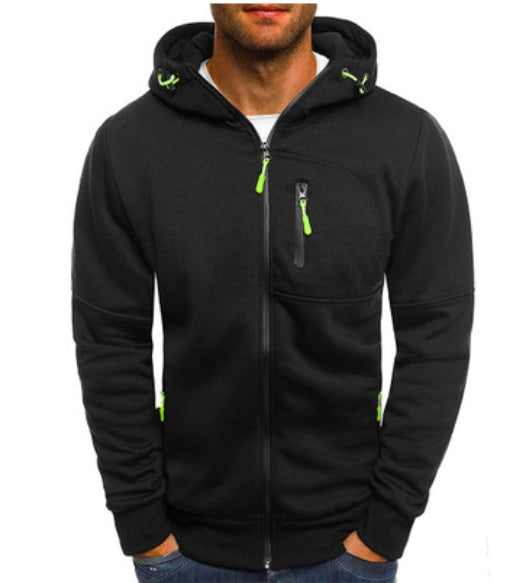 Men Hooded Cotton Jacket