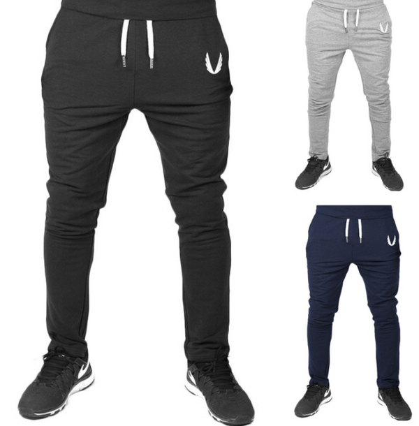 Pantalones de fitness para gimnasio y culturismo para hombres 