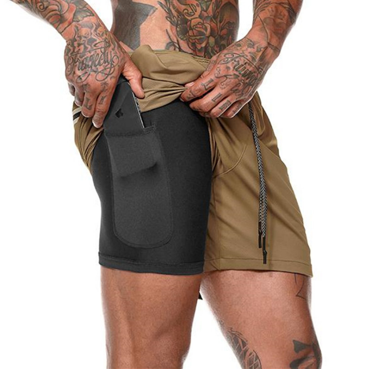 Casual Shorts Mesh Sports Pants Men