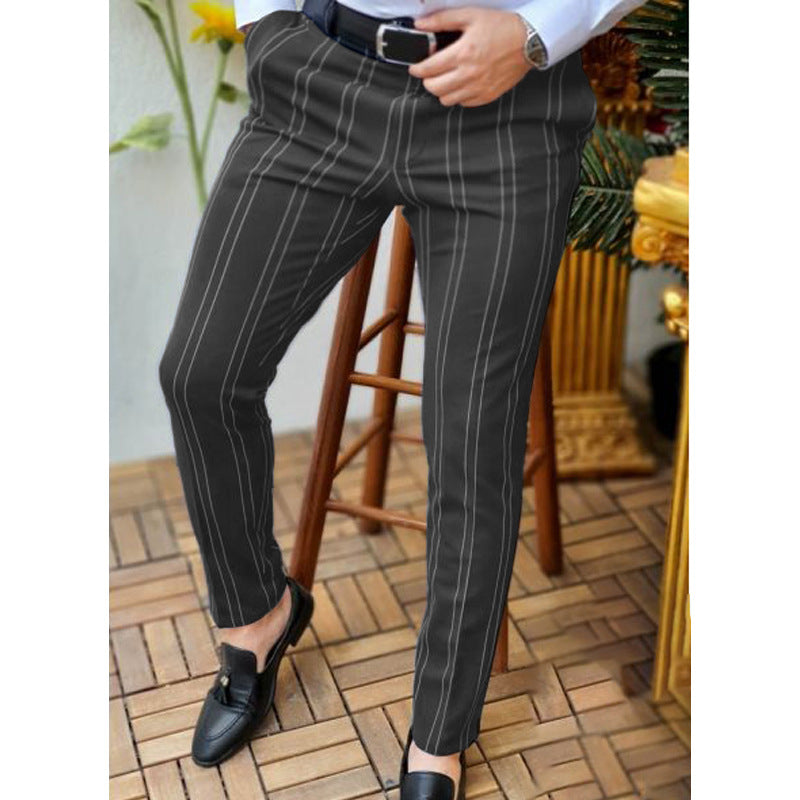 Men's Double Striped Casual Fashion Pants