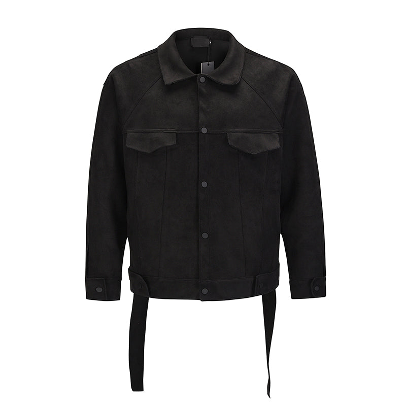 All Black Denim Jacket men