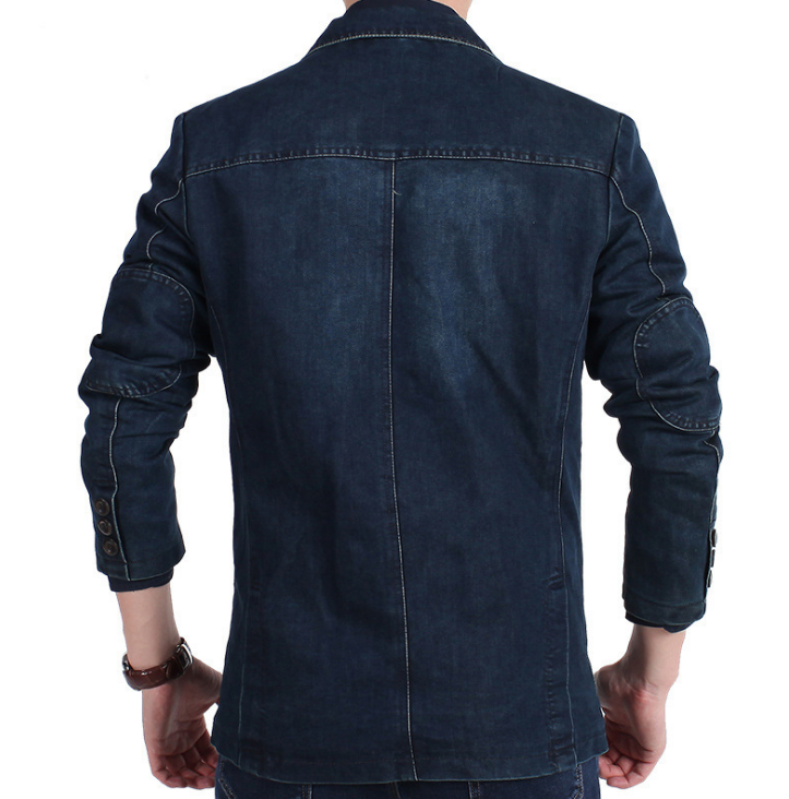 Smart Casual Denim Blazer men