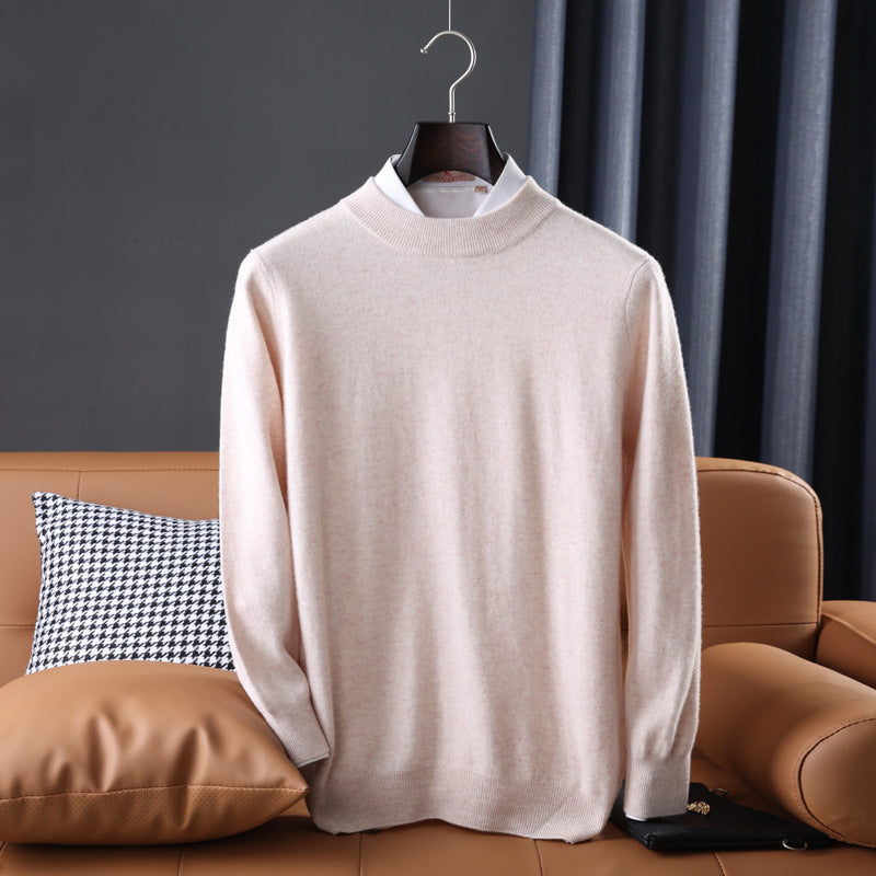 Men's Half High Collar Sweater