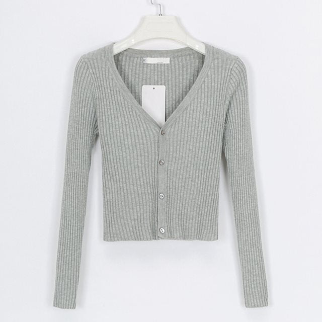 cardigan Slim sweaters Top