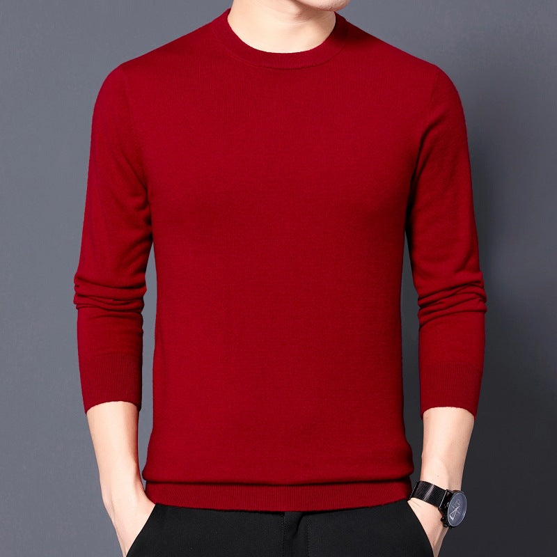 Maglione girocollo slim fit