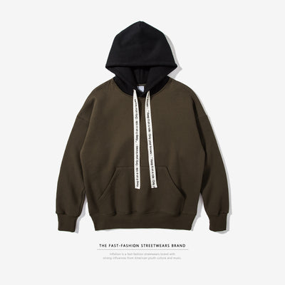 Hip Hop Streetwear hooded Sweatshirt Men