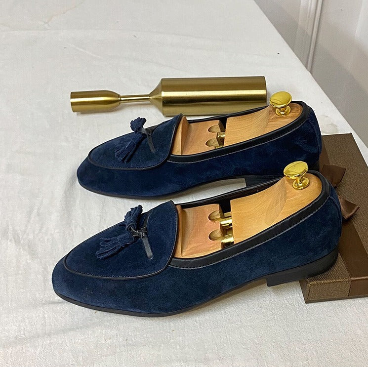 Monte-Carlo Yacht Suede Tassel Loafers