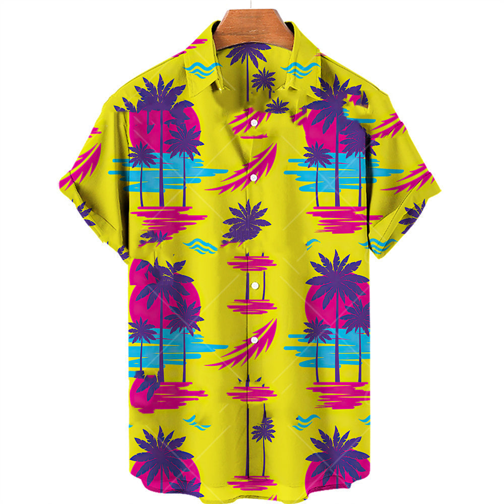 Lightweight Short Sleeve Hawaiian Shirt