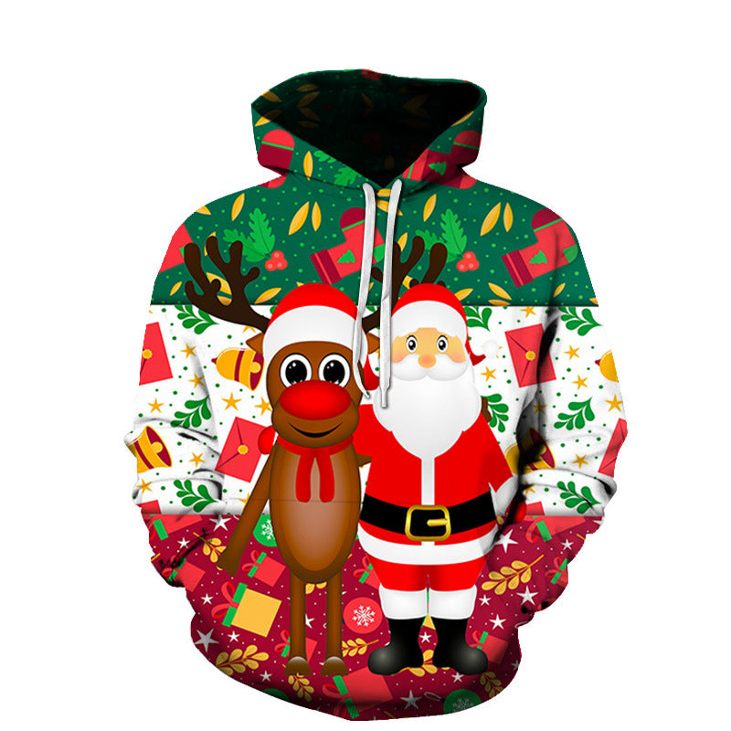 Sudadera con estampado especial navideño