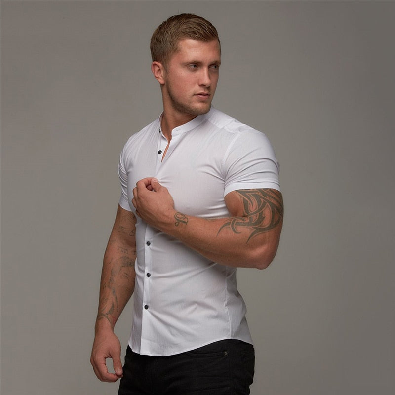 Short Cool Breathable Shirt men