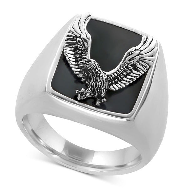 New Creative Embossed Alloy Ring For Men