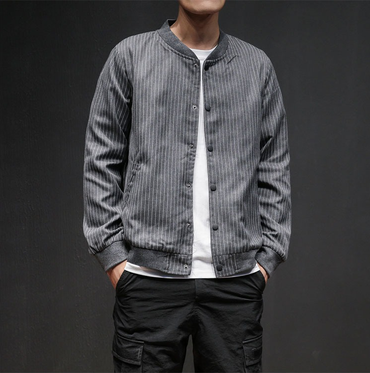 Baseball Shirt Jacket Men