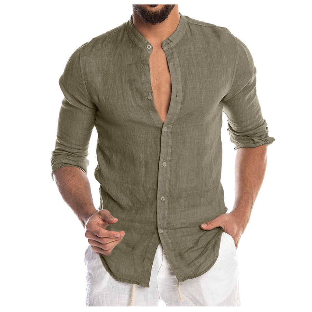 Men's linen shirt