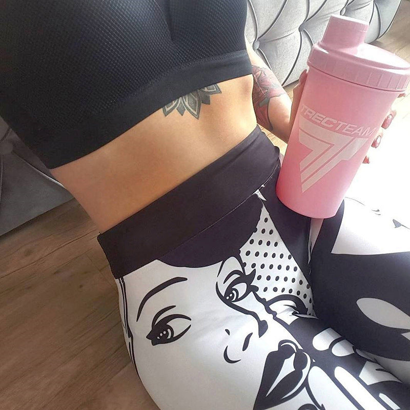 printed Yoga leggings