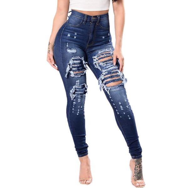 Women's ripped jeans