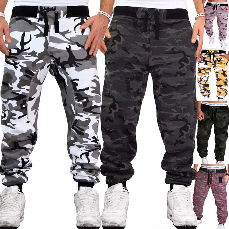 Camouflage Pants Men Hip Hop Casual Pants