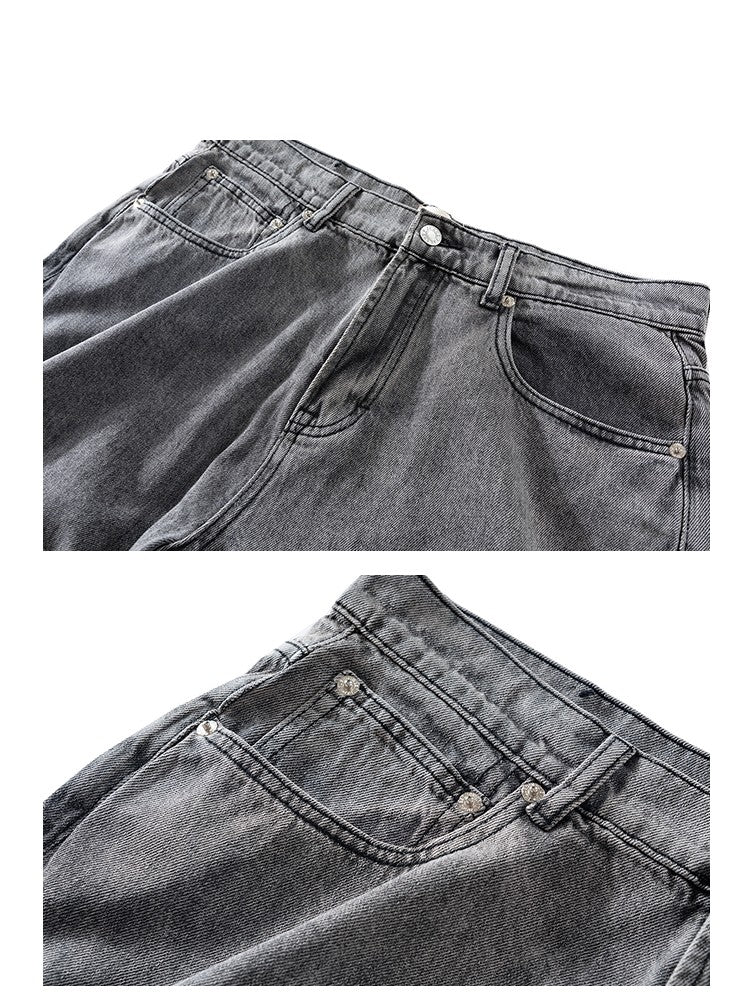 Versatile Casual Loose Fit Jeans