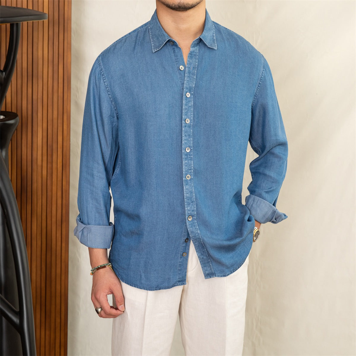 Soft Touch Denim Cannes Shirt