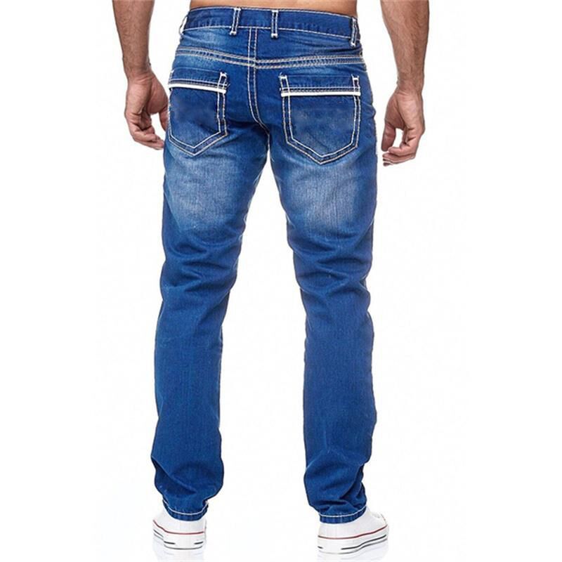 Men denim Jeans With Pockets