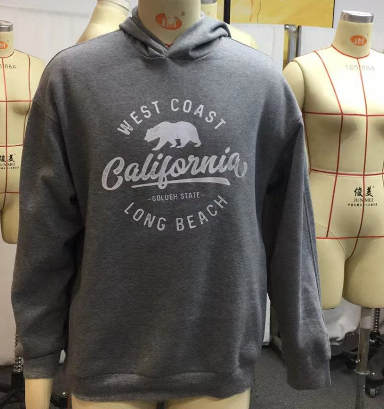 Men's Vintage Oversize Lettering hoodie