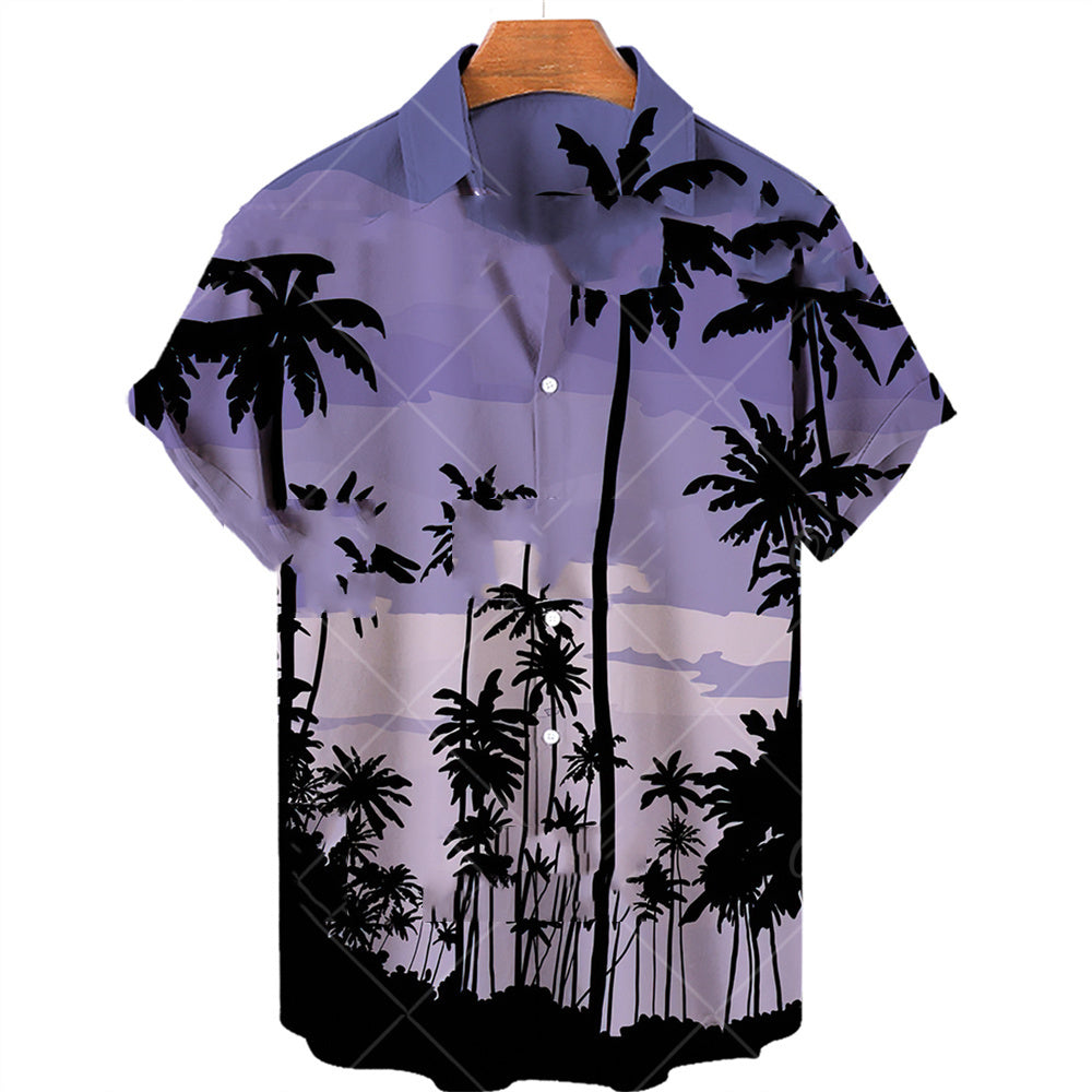 Lightweight Short Sleeve Hawaiian Shirt