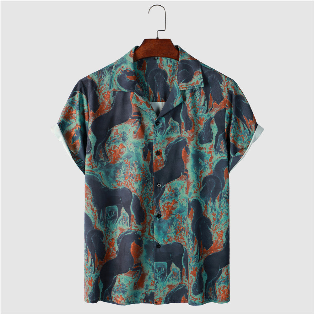 Casual Print Shirt For Men