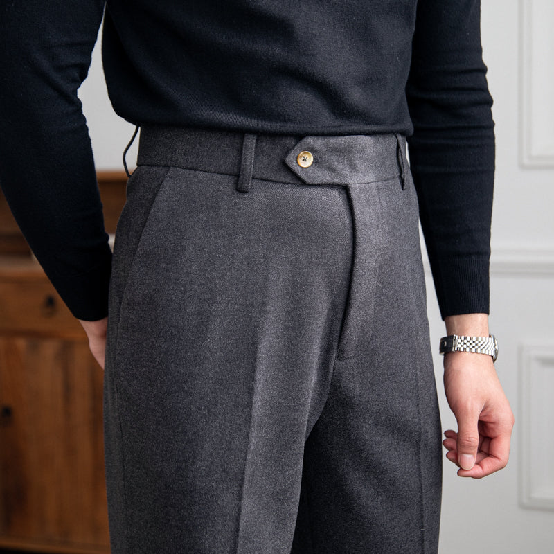 Commuter Thick Casual Retro Thickened Pants