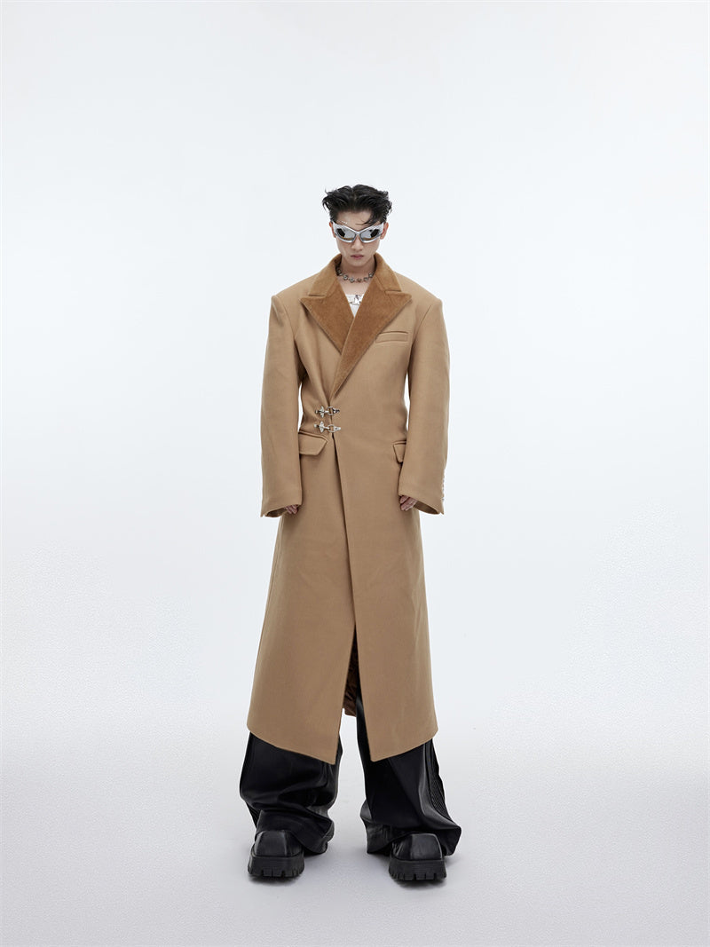 Men's Long Over The Knee Coat