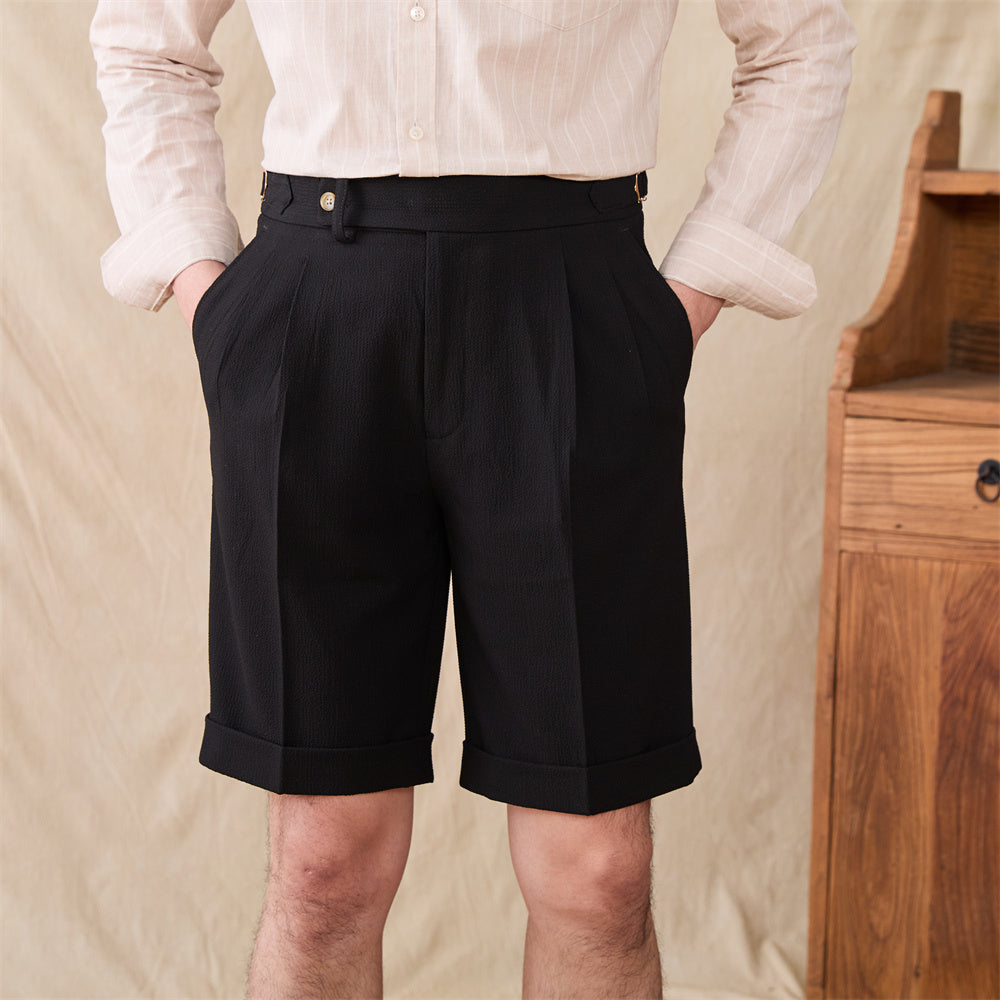 Summer Lightweight Men's Shorts British Italian Style