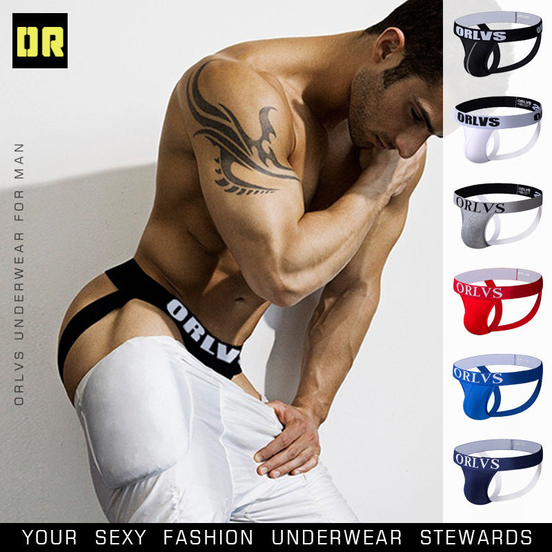 Low Waist Panties Cotton Men's Thong