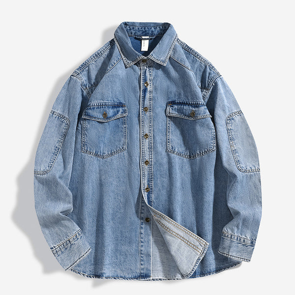 Heavy Washed Men's Loose shirt