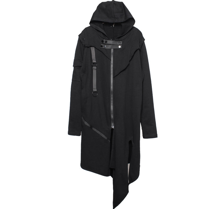 Tactical Hooded Fitted Cape Fashion Coat