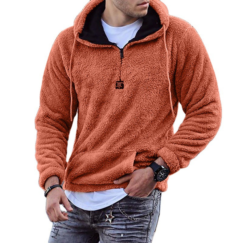 Men's Hooded Pullover Sweater