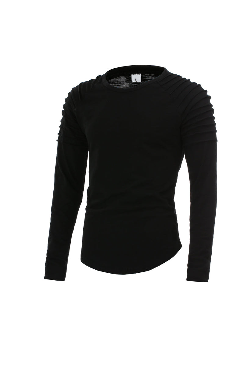 Round Neck Long Sleeve T-Shirt