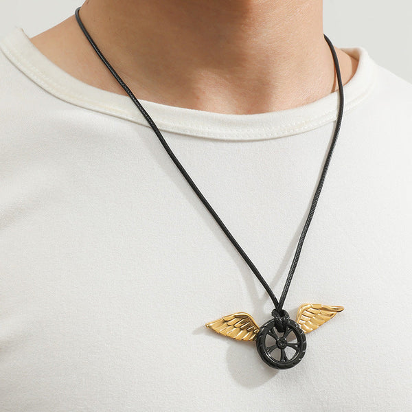 Angel Wings Pendant Necklace