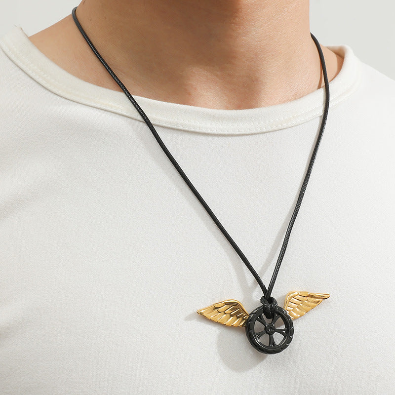 Angel Wings Pendant Necklace