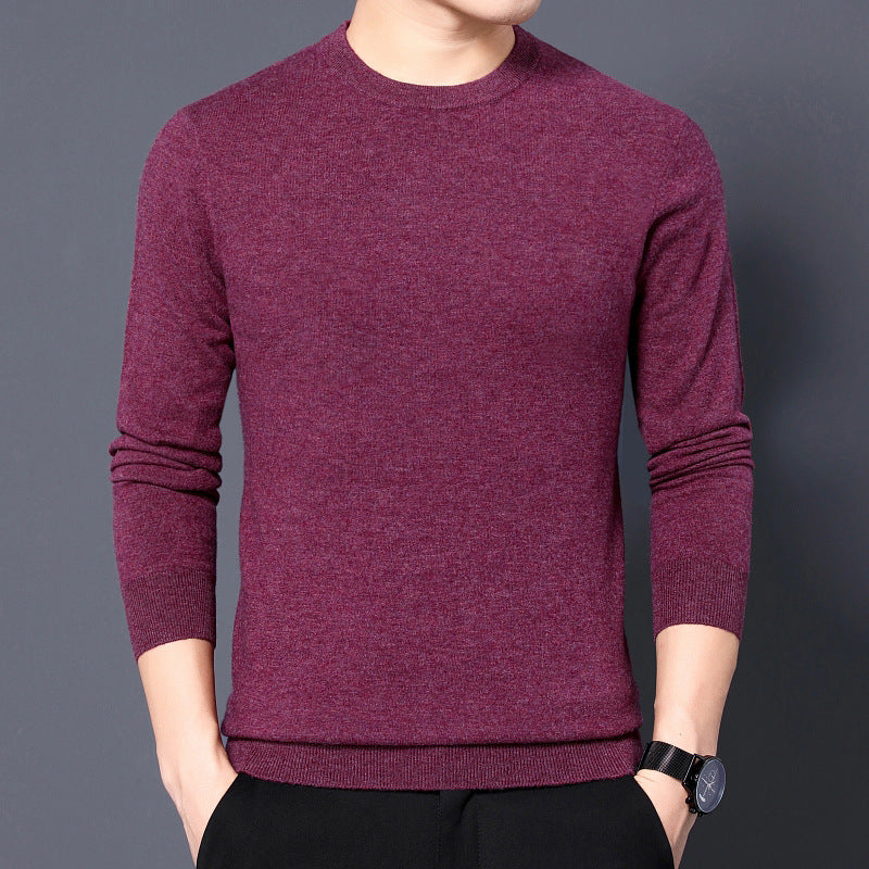 Maglione girocollo slim fit